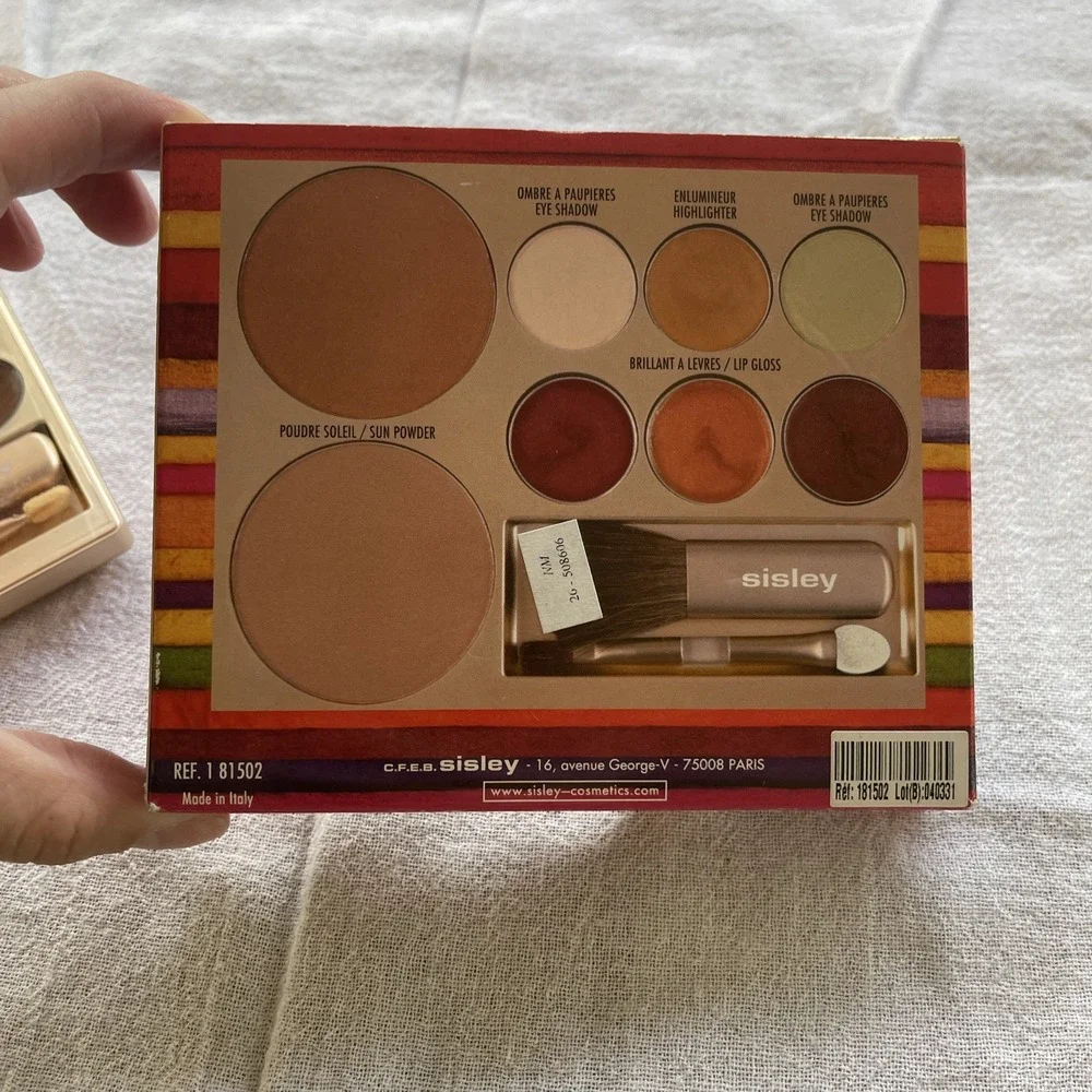 Sisley Ombré GOLDEN MAKEUP PALETTE Bronze Blush Eyeshadow Lip Highlighter Travel